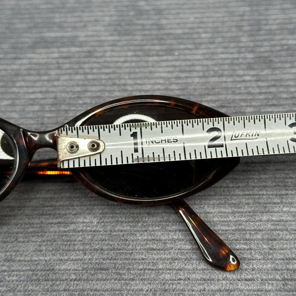 J.Crew Tortoiseshell Oval Y2K Sunglasses Brown Amber Vintage Style 13750